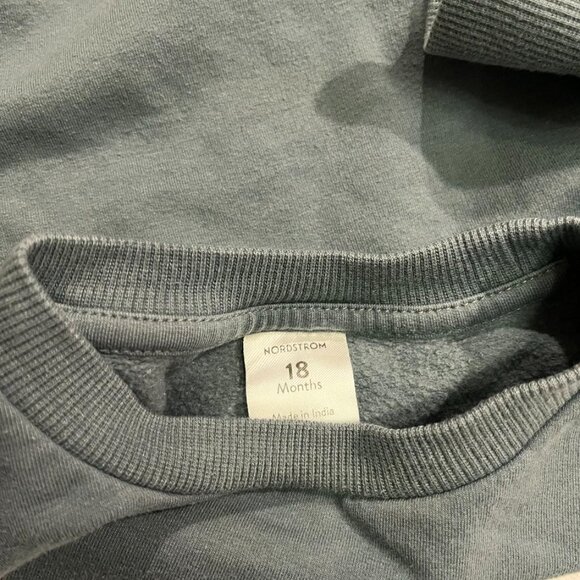 NEW Nordstrom Baby 2-Piece Sweatshirt & Pant Set 18M Toddler - Picture 11 of 13